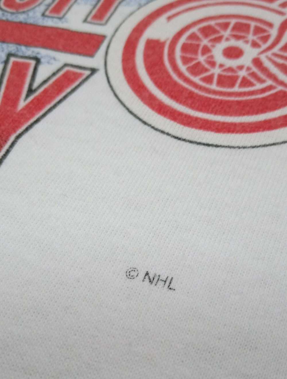 NHL × Very Rare × Vintage Vintage 90s NHL Detroit… - image 8