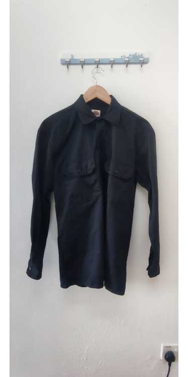 Dickies Black Dickies Workshirt Long sleeve button