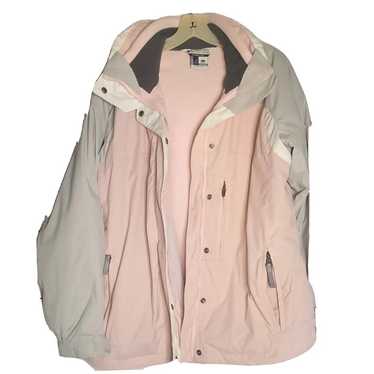 Columbia Mighty Lite Hooded Jacket, Size L pink an