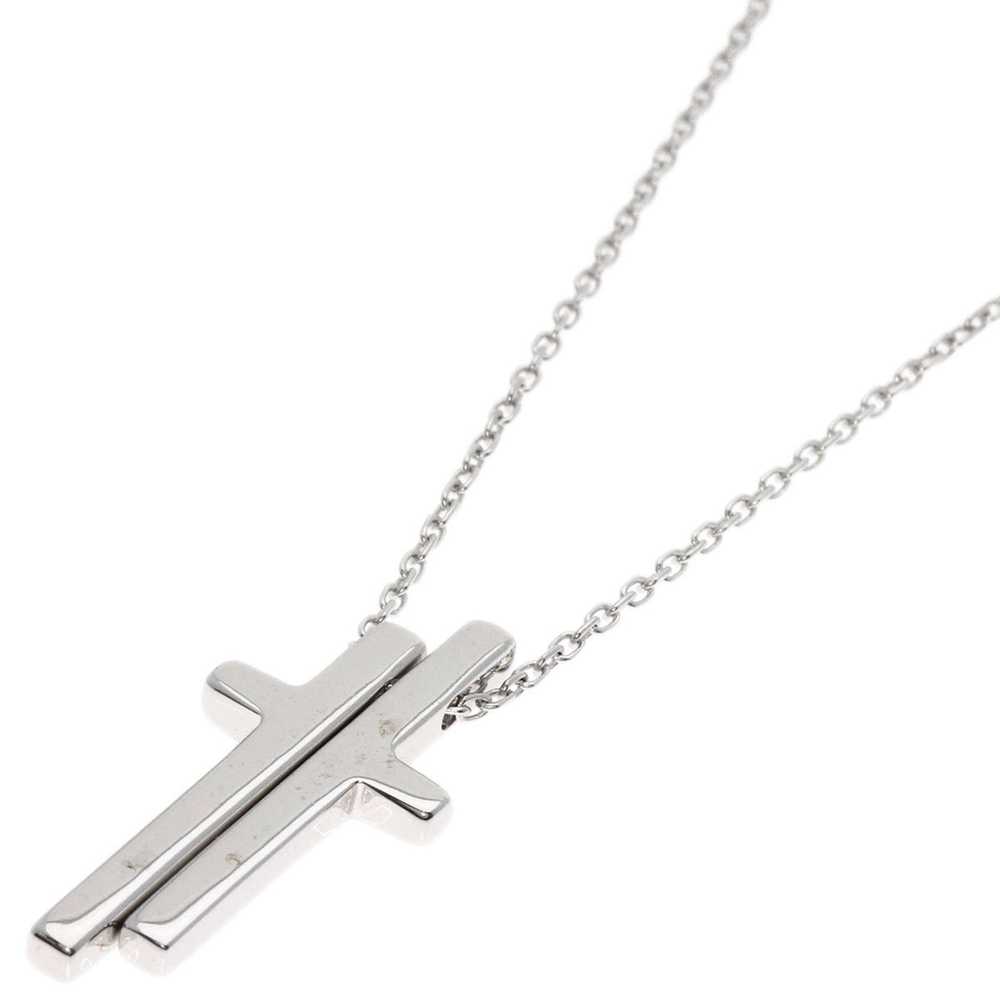 Gucci Gucci Separate Cross Necklace K18 White Gol… - image 7