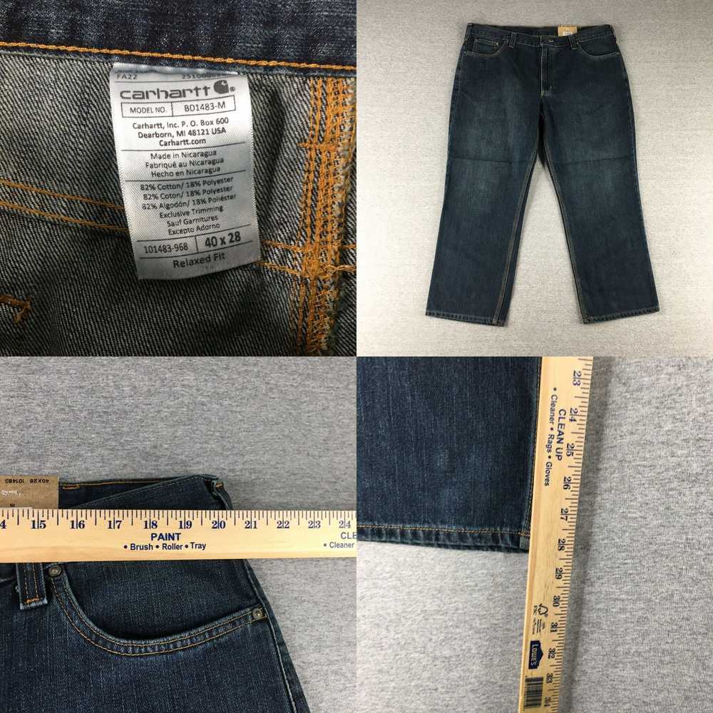 Carhartt Carhartt Jeans Mens 40x28 Holter Jean Re… - image 4