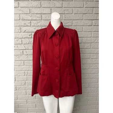 Cabi Spencer Women Red Jacket Size S - image 1