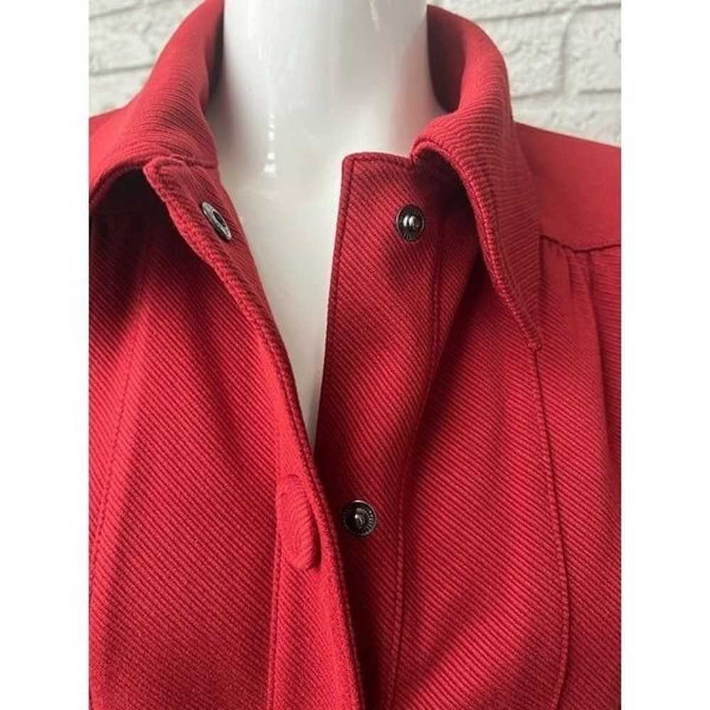 Cabi Spencer Women Red Jacket Size S - image 7