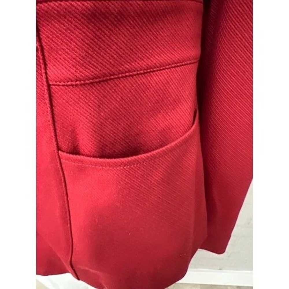 Cabi Spencer Women Red Jacket Size S - image 9