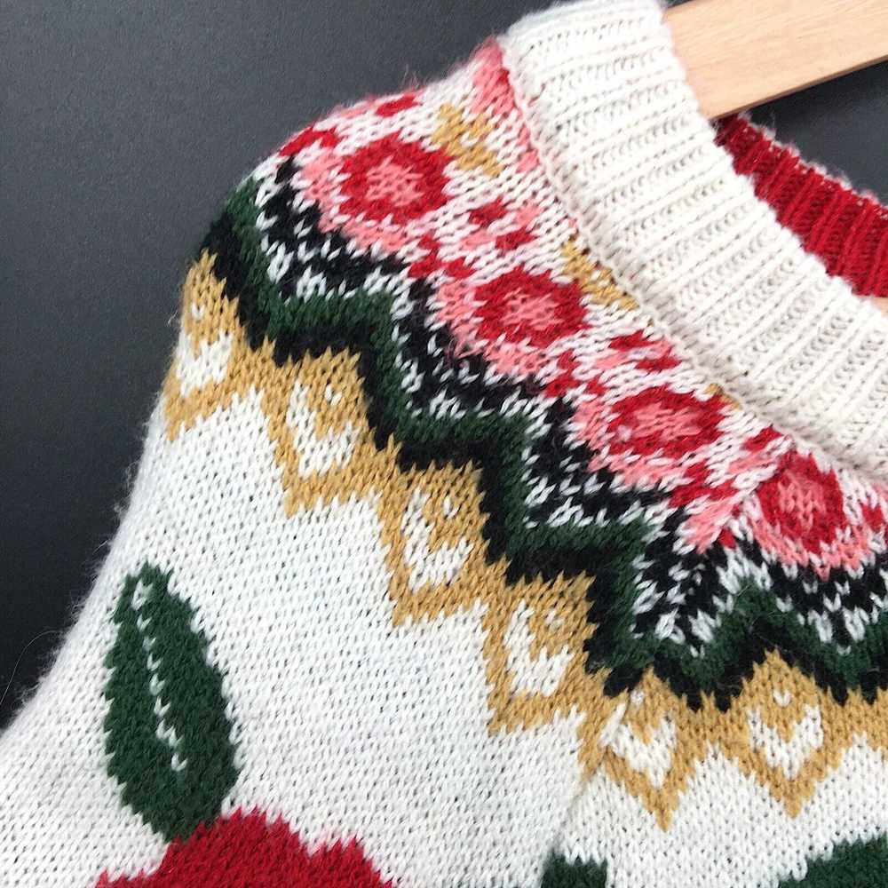 Mossimo Mossimo cable knit pullover grannycore co… - image 3