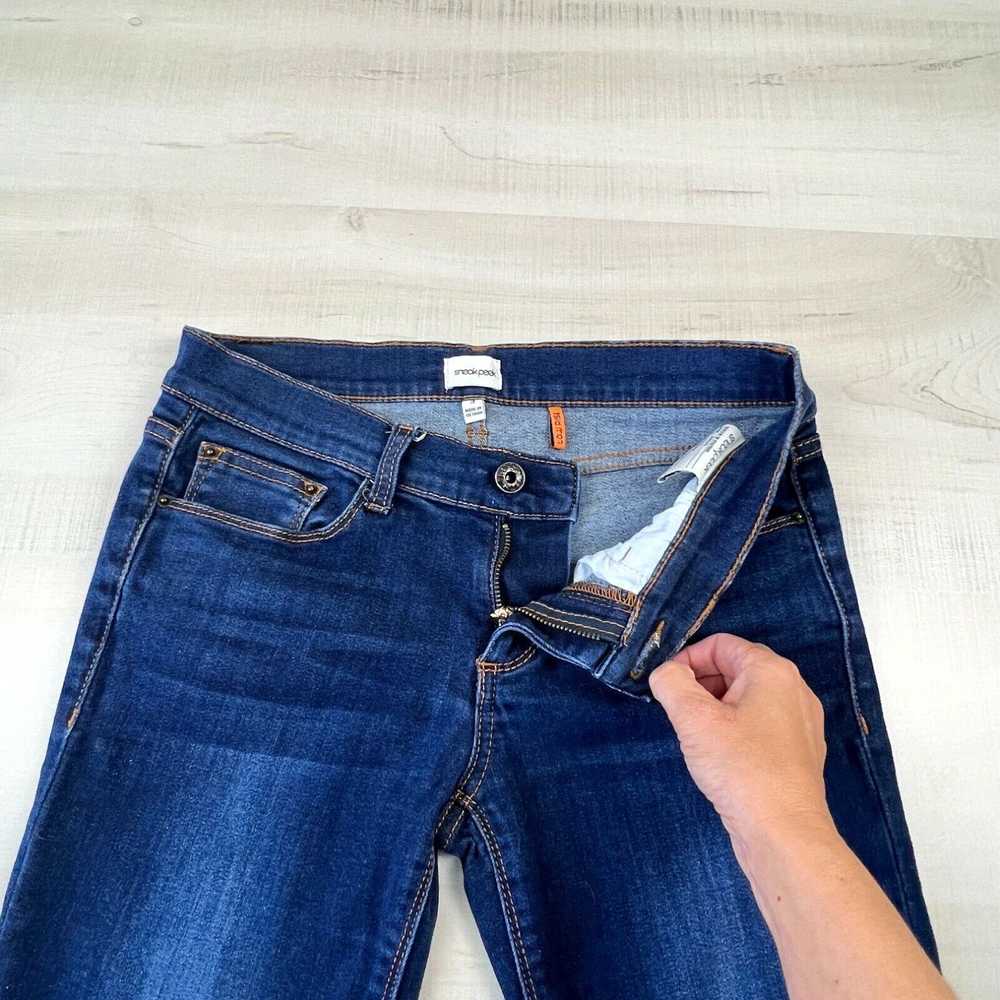 Vintage Sneak Peek Womens Skinny Jeans 3 Juniors … - image 3