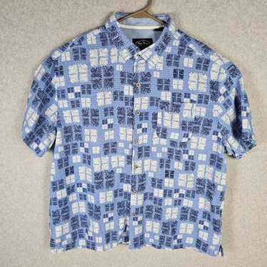 Nat Nast Nat Nast Silk Blend Hawaiian Shirt Mens … - image 1