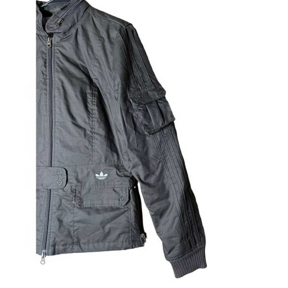 Adidas Gray Utility Jacket Size Medium - image 3