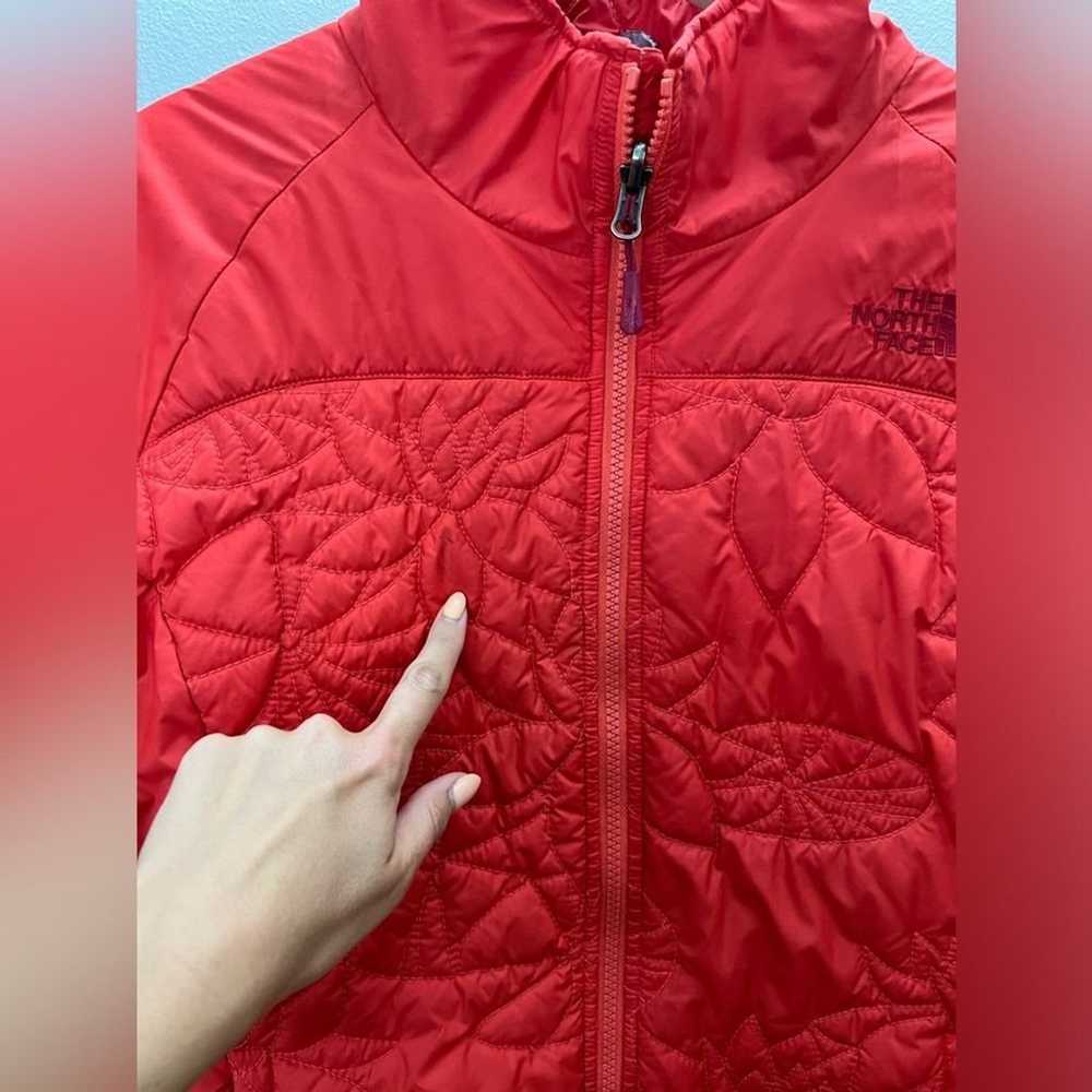 The North Face Floral Stitching Quilted Puffer Ja… - image 10