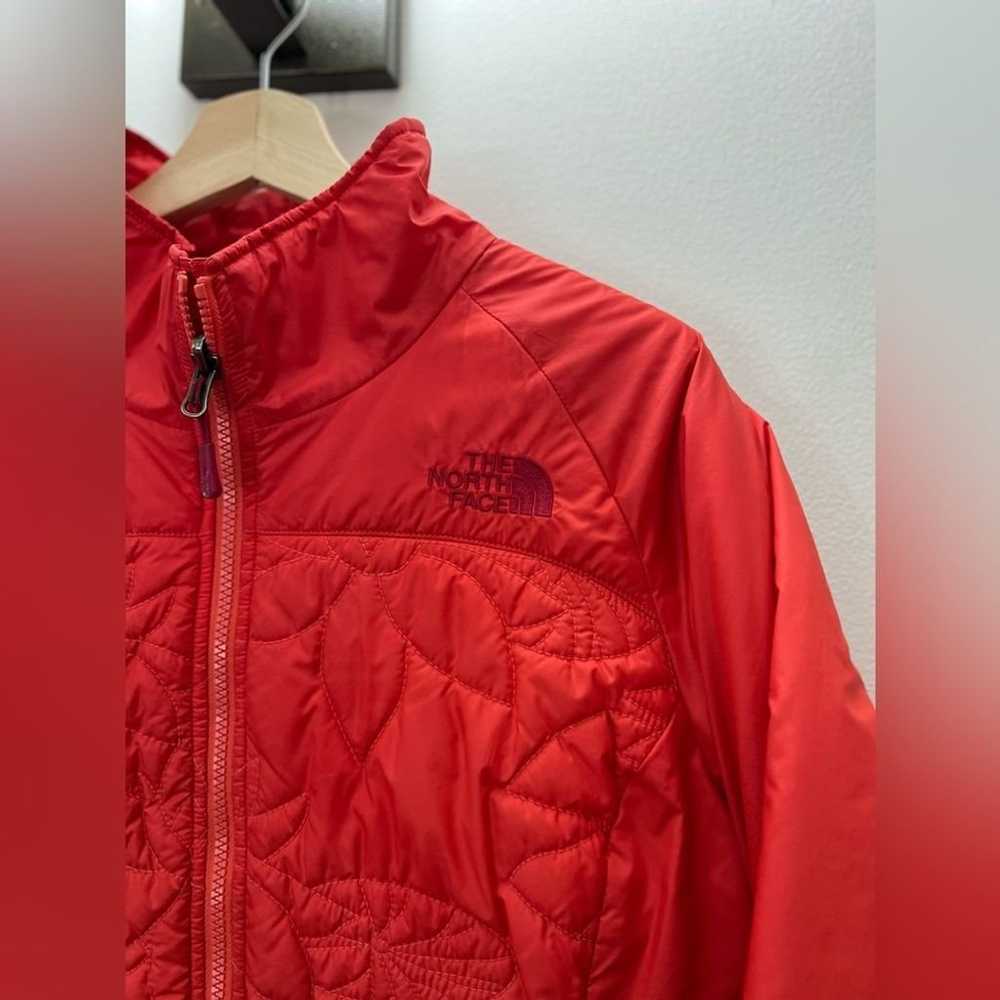The North Face Floral Stitching Quilted Puffer Ja… - image 6