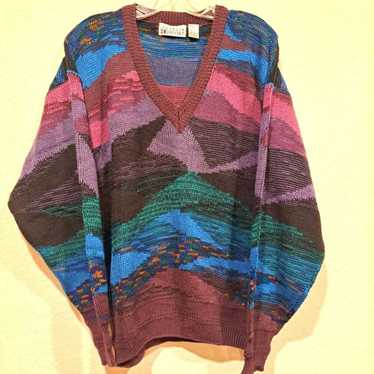 City Streets City Streets vintage sweater multicol