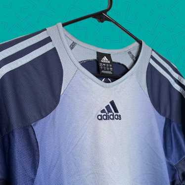 Adidas × Soccer Jersey × Vintage Vintage Adidas c… - image 1