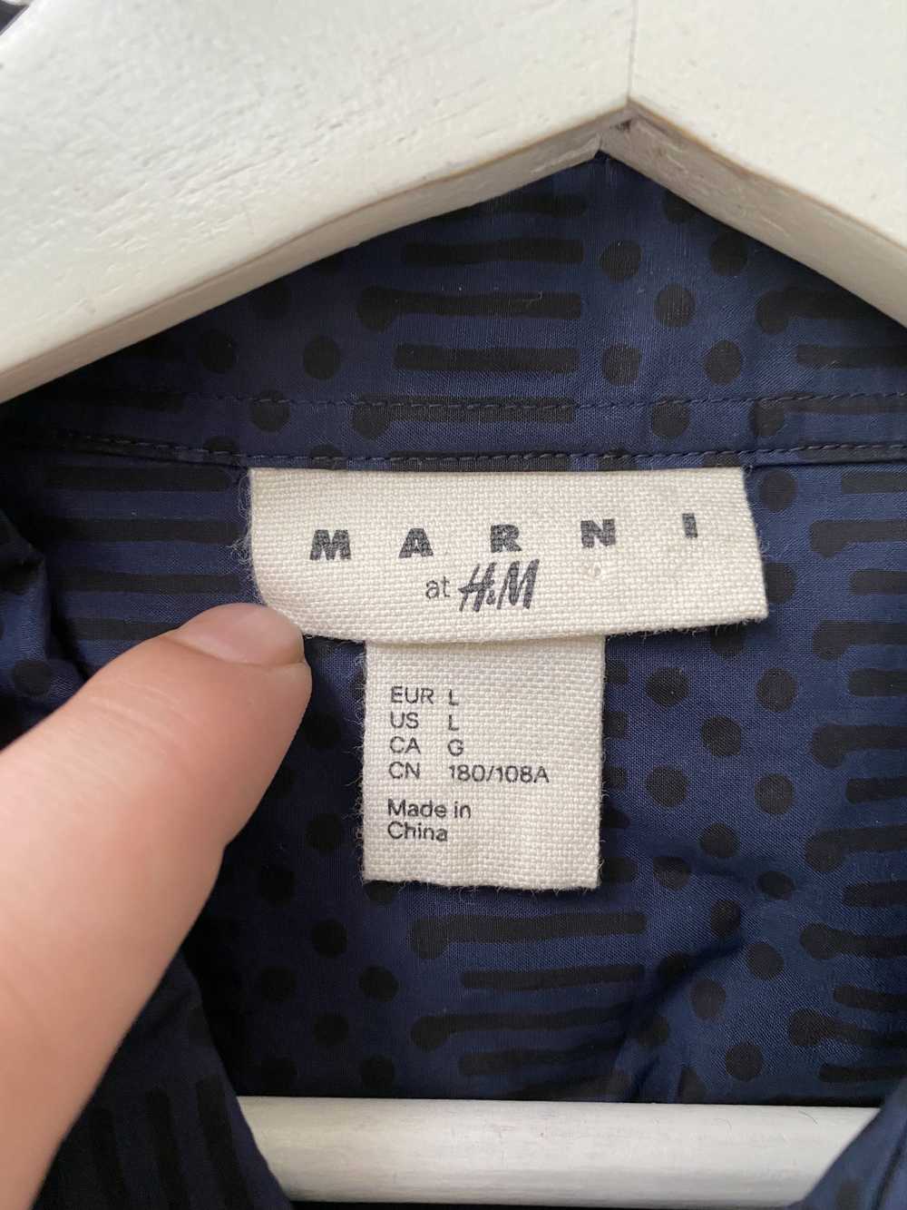 H&M × Marni patented short sleeve shirt - image 3