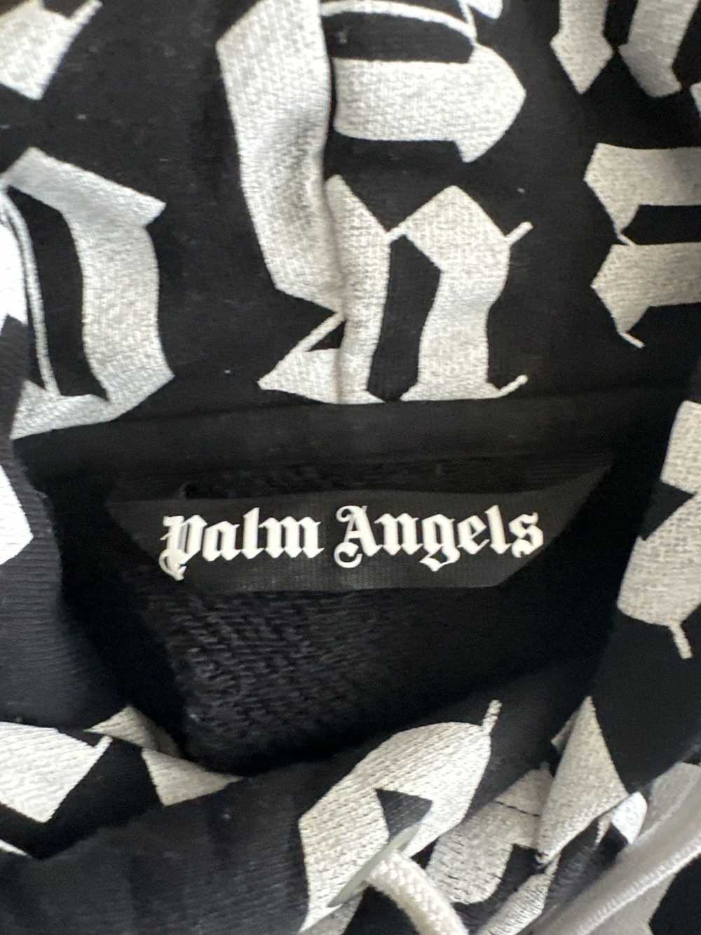 Palm Angels Palm Angels Broken Monogram Hoodie - image 7