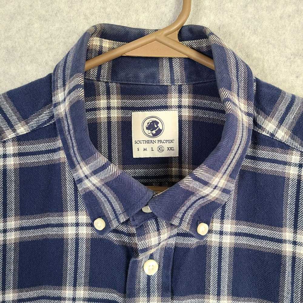 Southern Proper Southern Proper Plaid Flannel Shi… - image 3