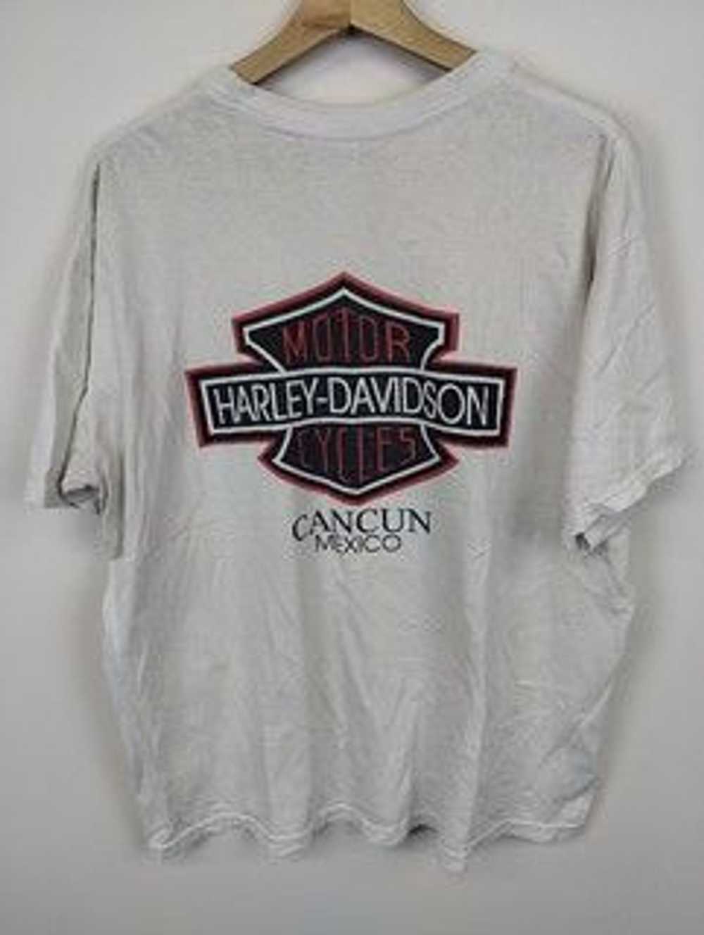 Harley Davidson × Tee Shirt × Vintage Vintage EUR… - image 4