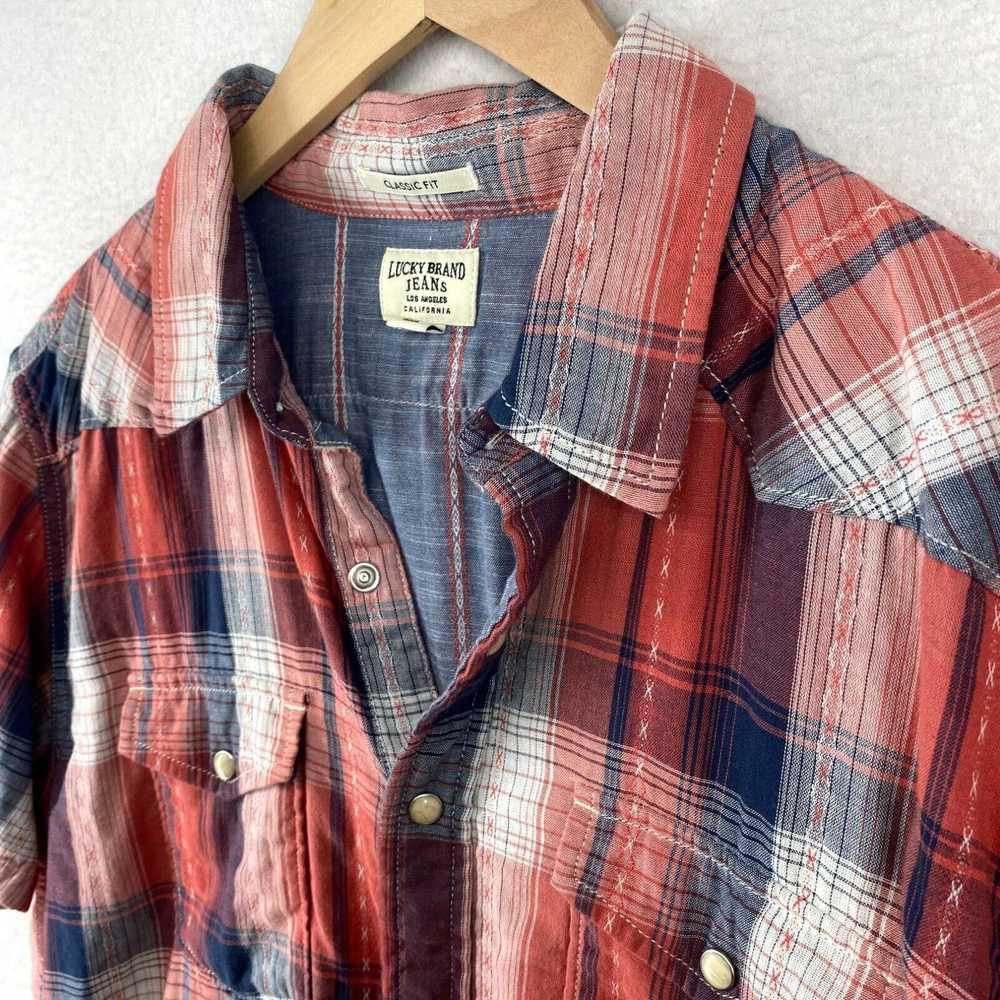 Lucky Brand LUCKY BRAND Shirt M Classic Fit Weste… - image 1