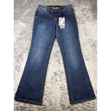 Vintage Salt Works Jeans Womans 8P Dark Wash Mid … - image 1