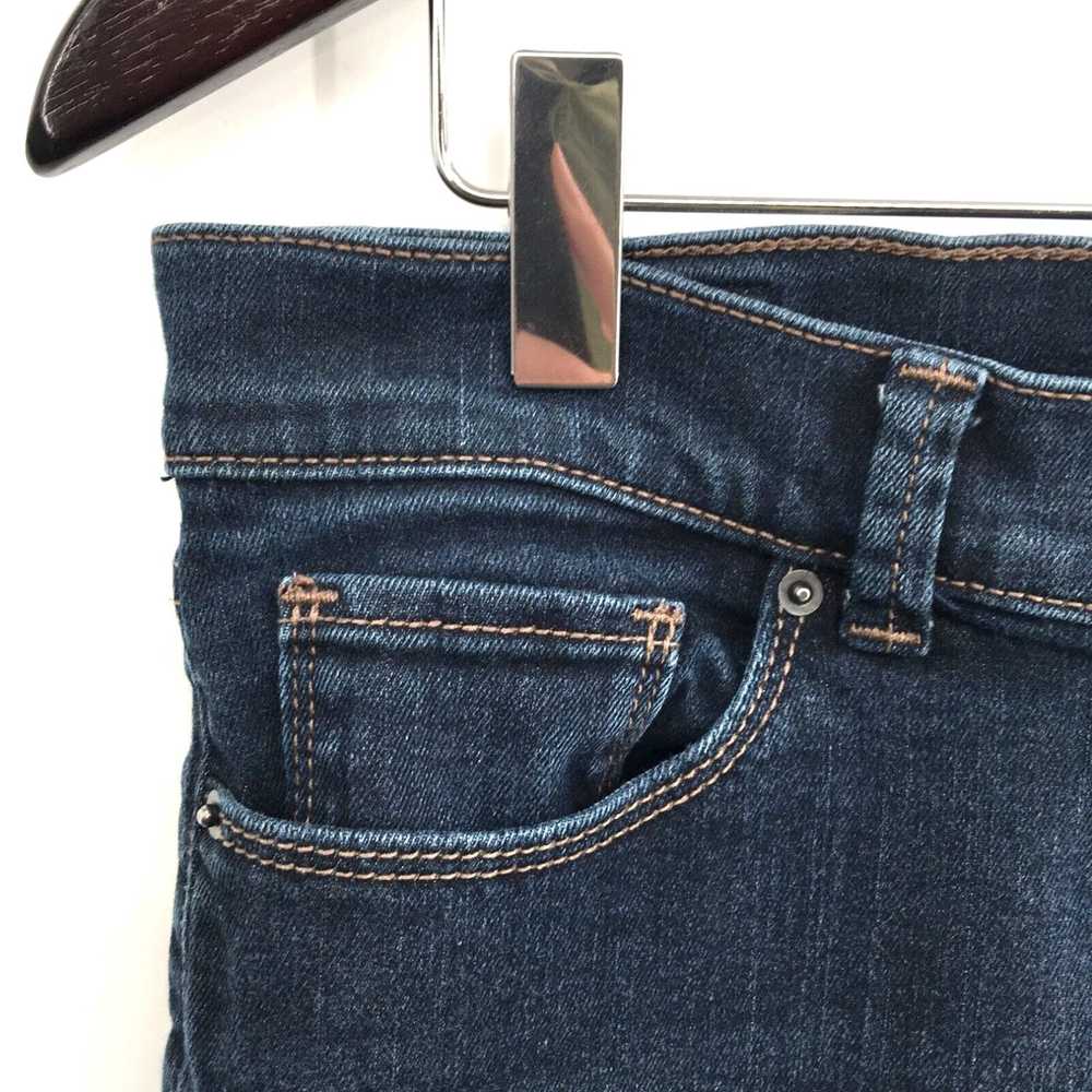 Vintage HALOGEN low Mid rise skinny jeans dark wa… - image 2