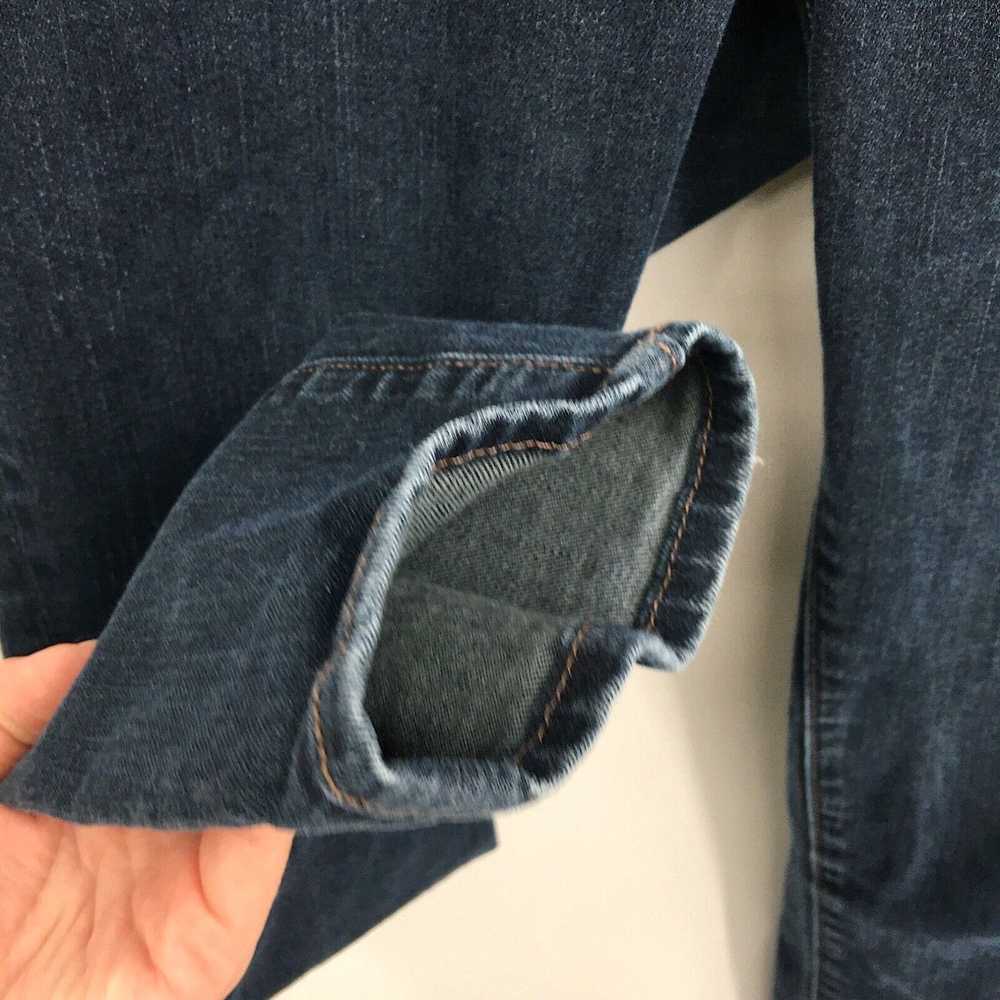 Vintage HALOGEN low Mid rise skinny jeans dark wa… - image 3