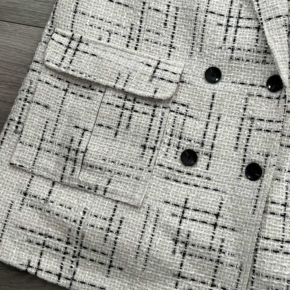 Anthropologie Maeve Tweed Vest | Off-White Cream/… - image 6