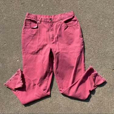 Vintage Vintage 90s Gitano Jeans pink high rise zi