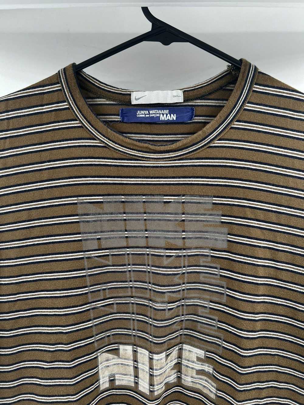 Junya Watanabe × Nike AD2004 Striped tee - image 2