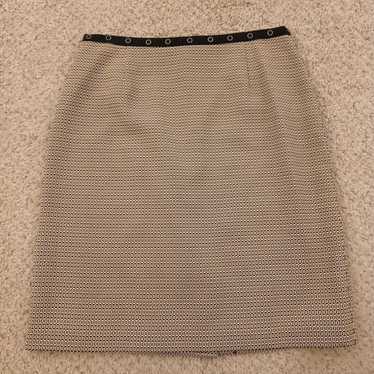 Vintage Norton McNaughton Skirt Size 12P Beige Bl… - image 1