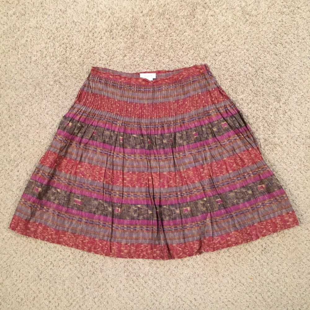 Vintage Kate Hill Skirt Size 8P Knee Length Pleat… - image 1