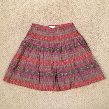 Vintage Kate Hill Skirt Size 8P Knee Length Pleat… - image 1