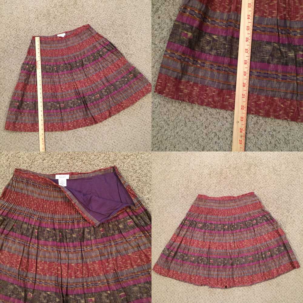 Vintage Kate Hill Skirt Size 8P Knee Length Pleat… - image 4
