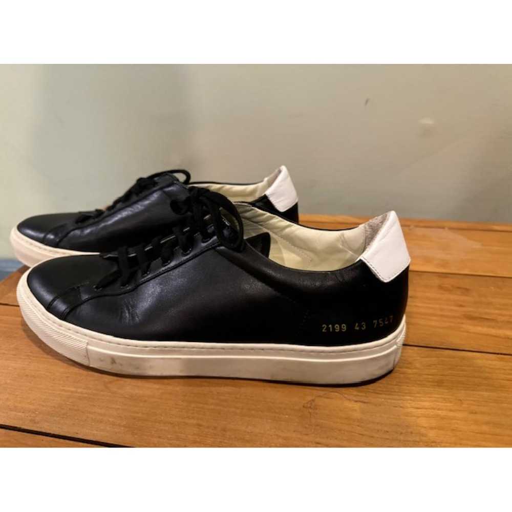 Common Projects Leather low trainers - image 3