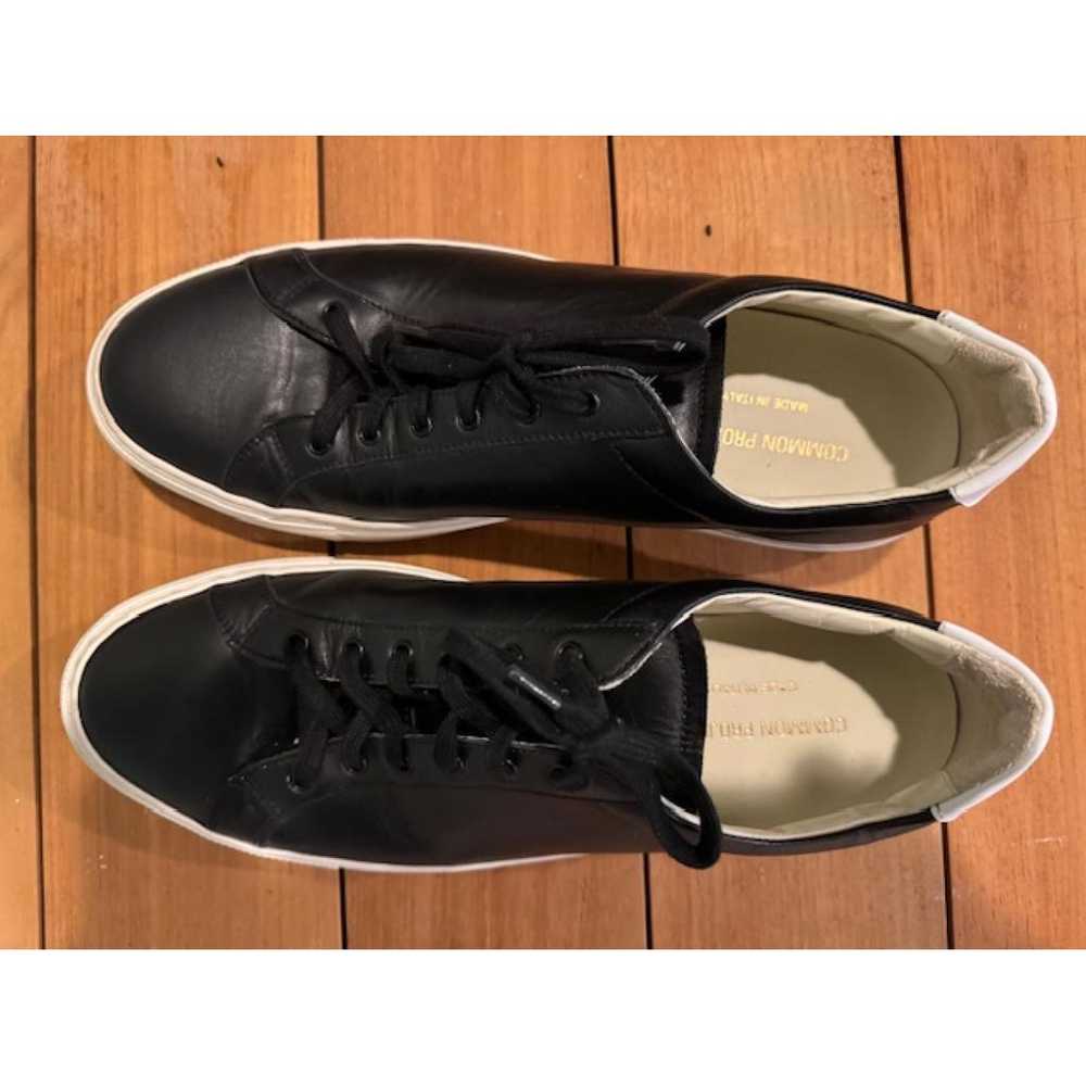 Common Projects Leather low trainers - image 4