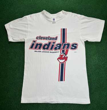 Logo 7 × Vintage VTG 90s Cleveland Indians Logo 7 