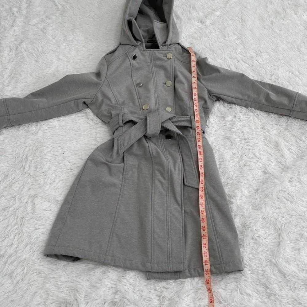 Women Guess Belted Coat in Gray Large - image 4