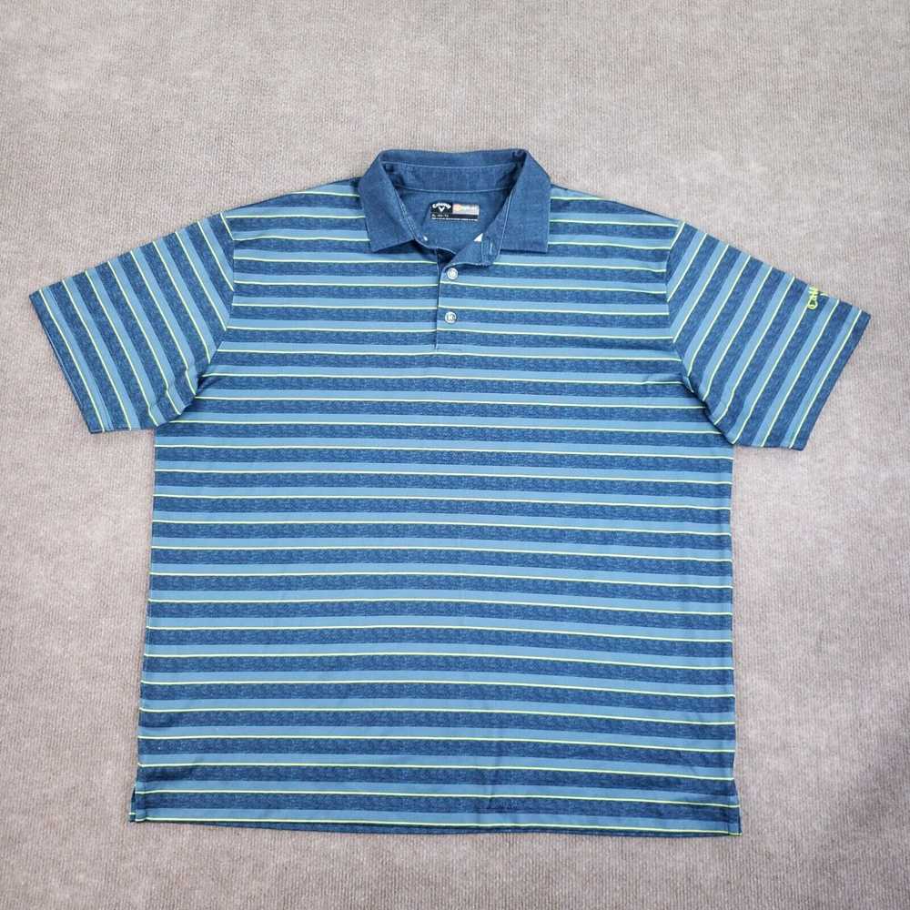 Callaway Callaway Polo Shirt Mens Size XL Blue Ye… - image 1