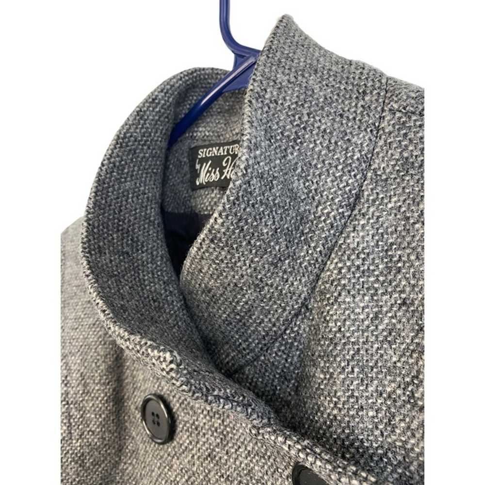 80s VTG Wool Sz M/L Signature Coats Miss Harwood … - image 6