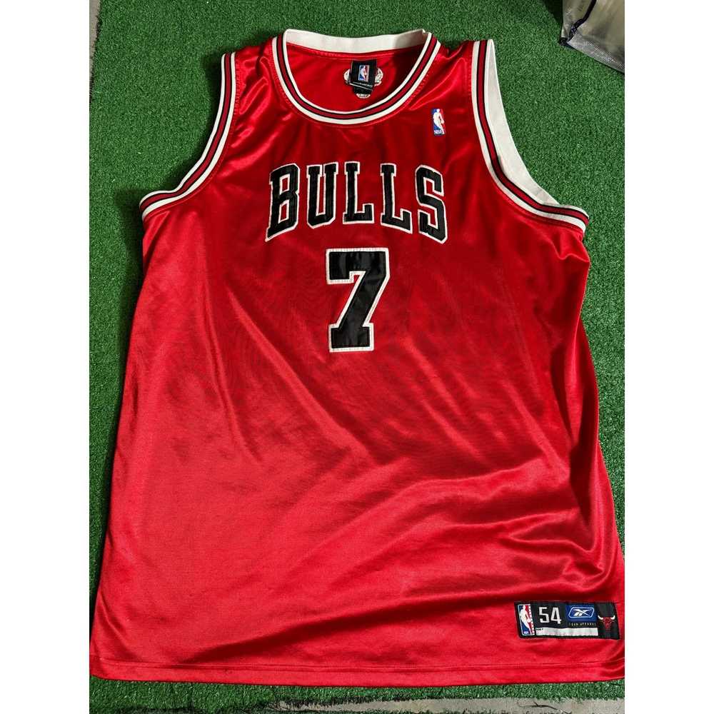Reebok VTG Chicago Bulls Jersey Gordan Sz 54 XXL … - image 1