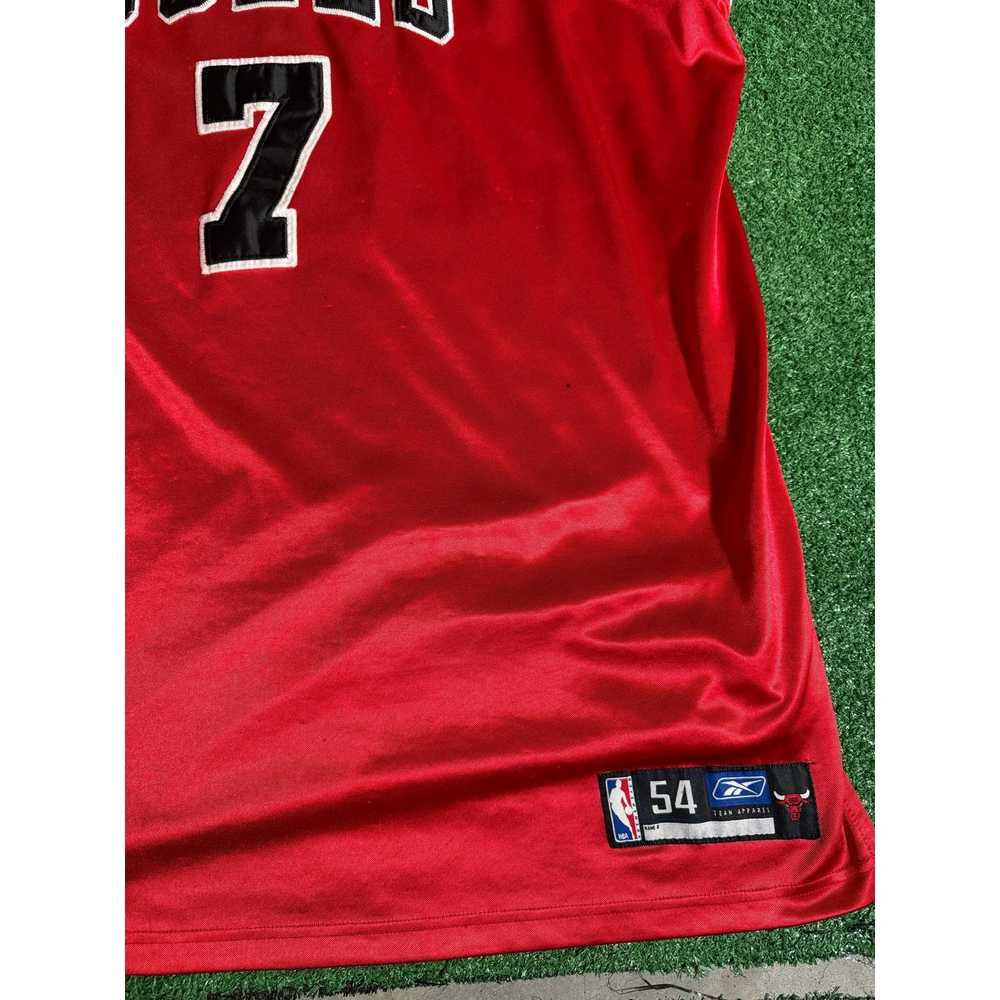 Reebok VTG Chicago Bulls Jersey Gordan Sz 54 XXL … - image 2
