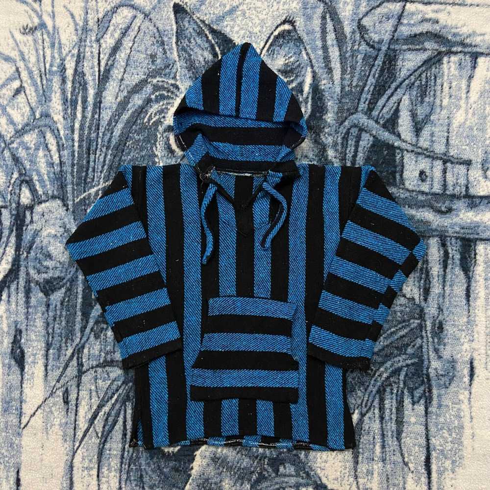 Streetwear × Vintage Vintage Baja Hoodie Pullover… - image 2