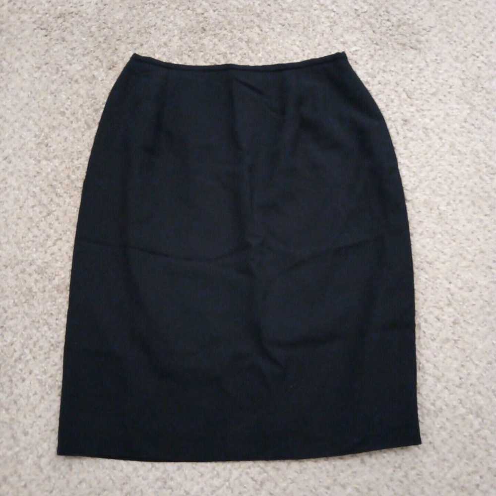 Evan Picone Evan Picone Skirt Size 10 Black Knee … - image 1