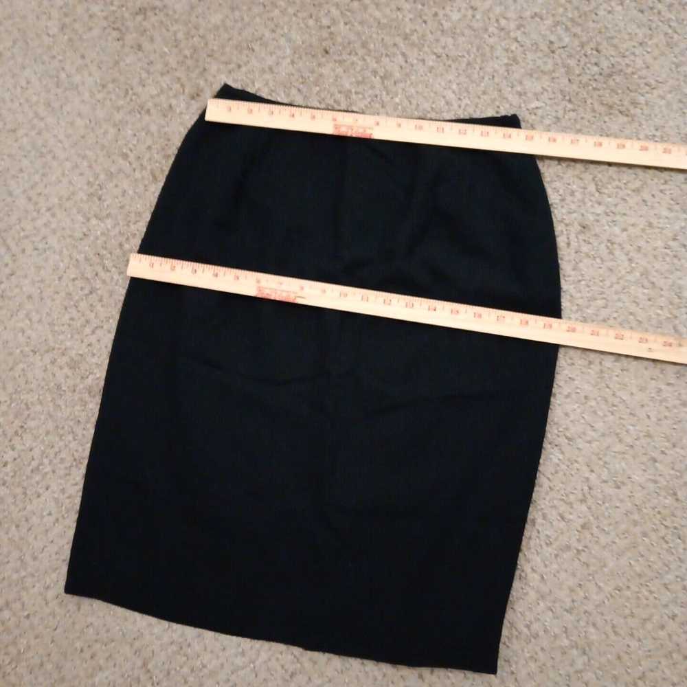 Evan Picone Evan Picone Skirt Size 10 Black Knee … - image 2