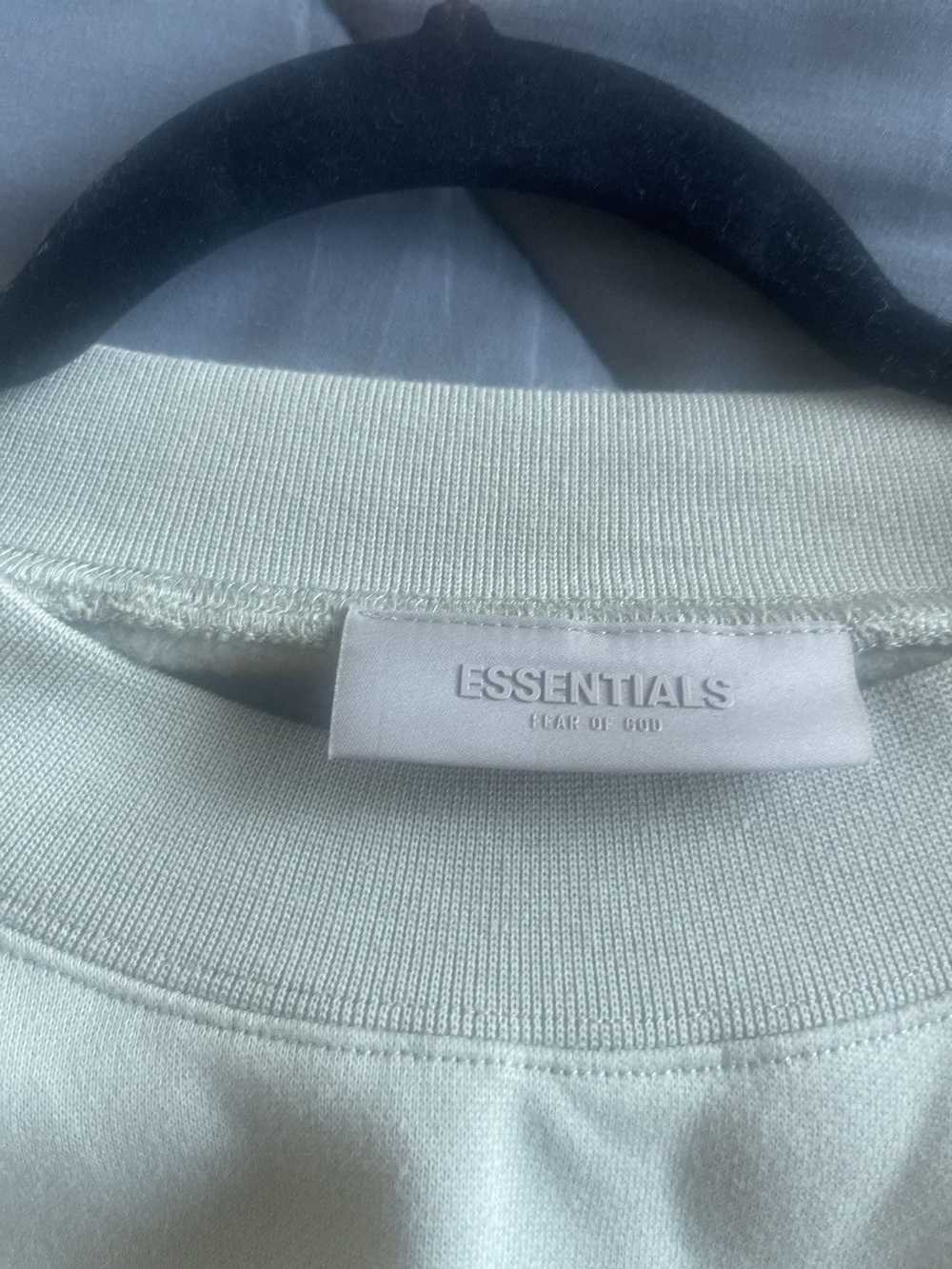 Essentials FEAR OF GOD ESSENTIALS CREWNECK SEAFOAM - image 3