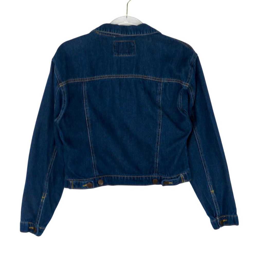 Forever 21 F21 Denim Jean Jacket Size Medium Clas… - image 2