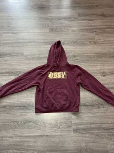 Obey × Vintage Y2K Obey box logo Skate hoodie