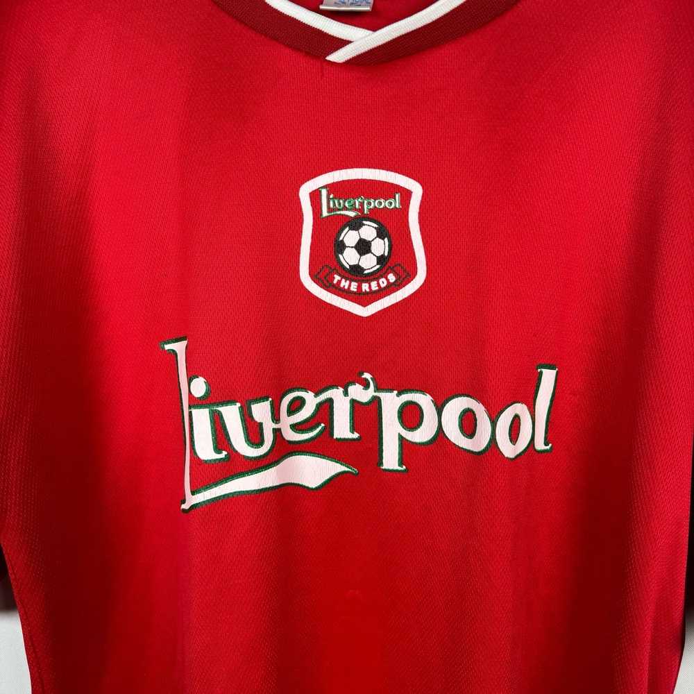 Liverpool Vintage Liverpool Red Jersey England Re… - image 2