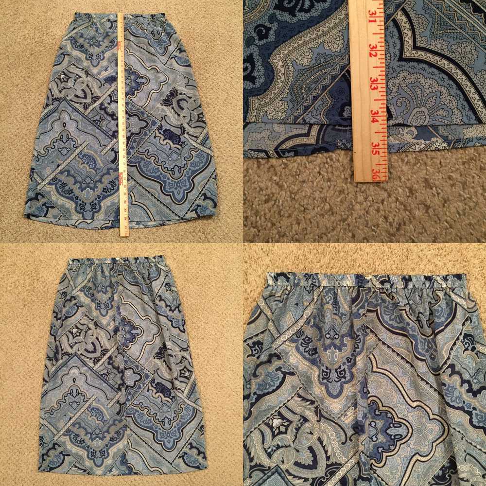 Vintage Fashion Bug Skirt Size 18/20 Maxi Long Un… - image 4