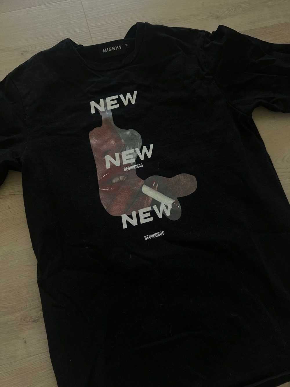 Misbhv MISBHV New Beginnings Shirt Sleeve T-Shirt - image 1