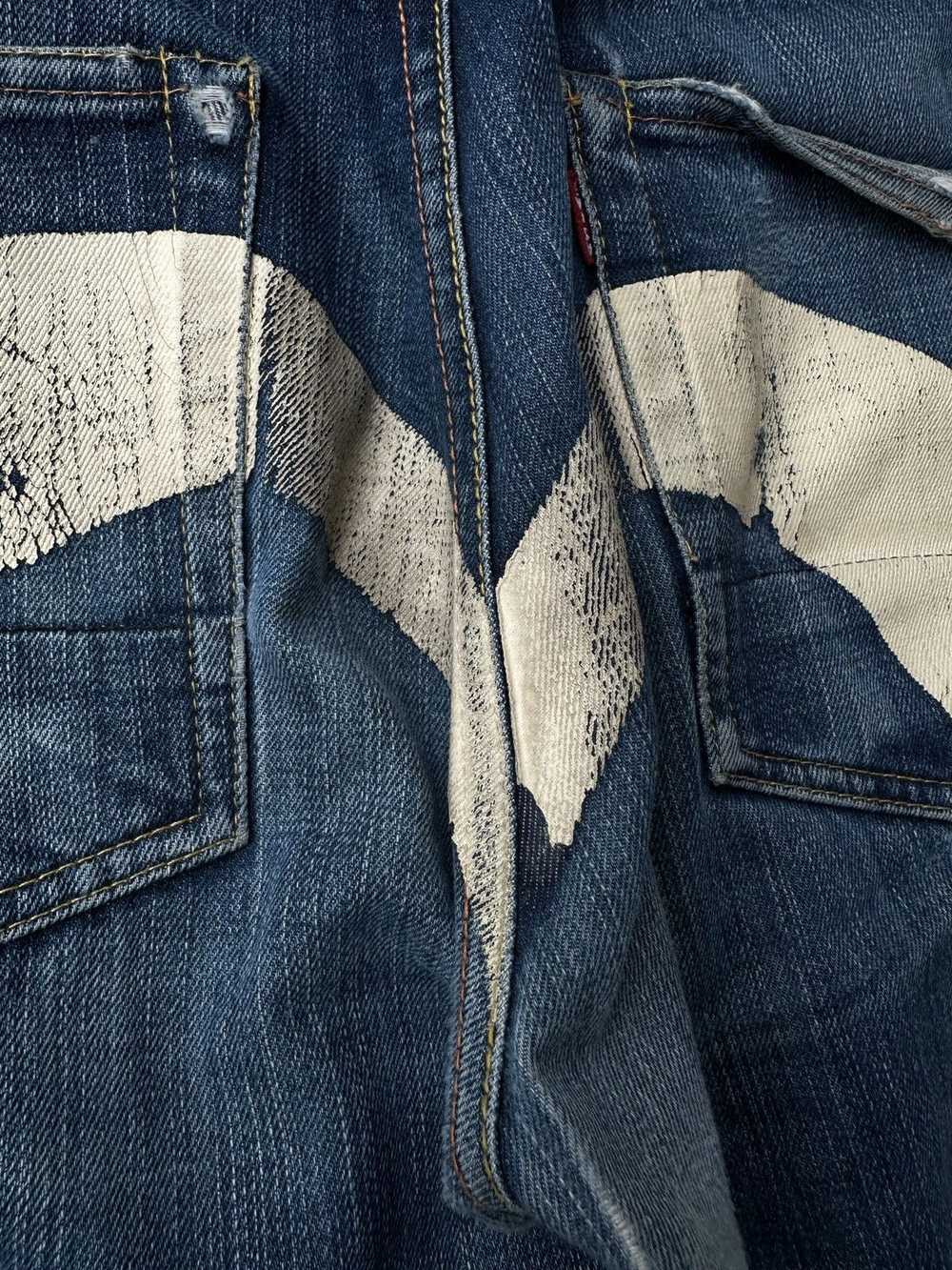 Distressed Denim × Evisu × Japanese Brand Thrashe… - image 10