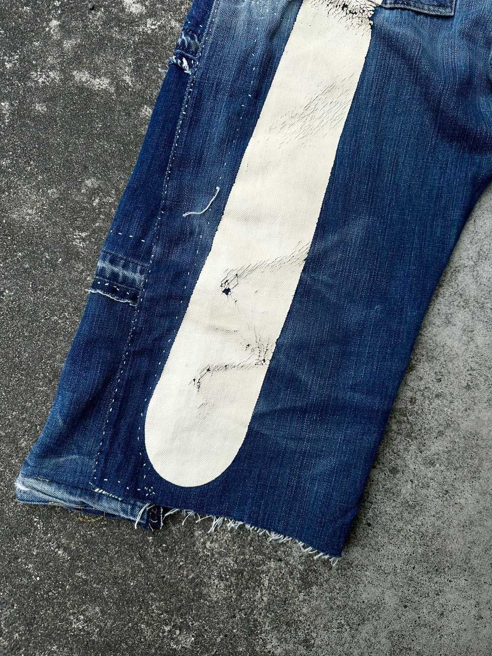 Distressed Denim × Evisu × Japanese Brand Thrashe… - image 7